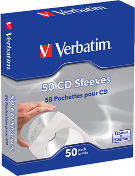 Picture of Verbatim 49992 CD Sleeves (Paper) 50pk