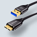 USAMS US-SJ272 U19 USB 3.0 Male to Micro B Data Cable 1m - Black