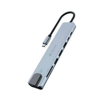 Devia Hub Pro1 8-in-1 Multimedia Adapter (125902)