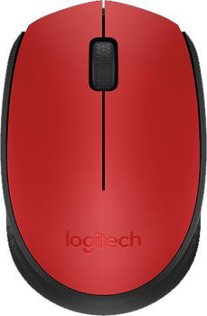  Logitech Wireless Mouse M171 Red