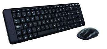 Logitech Keyboard and mouse Ασύρματο σετ MK220 ( GR )