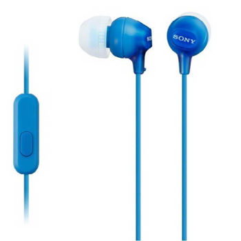 Handsfree Ακουστικά Sony MDR-EX15AP μπλέ
