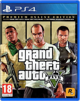 Grand Theft Auto 5 - Premium Online Edition ( PS4 )