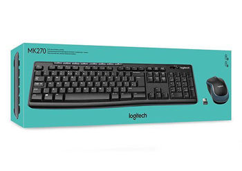 Logitech MK270 Wireless Keyboard - Mouse ( ασύρματο πληκτρολόγιο και ποντίκι )