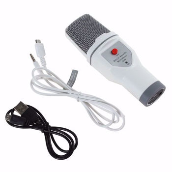SF - 690 Concise Wired Mobile Karaoke Microphone for Chatting / Singing / PC