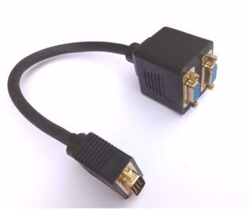 ACULINE VGA cable splitter M/2xVGA F