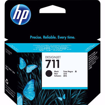 HP 711 Black - Δοχείο μαύρης μελάνης HP 711 38 ml