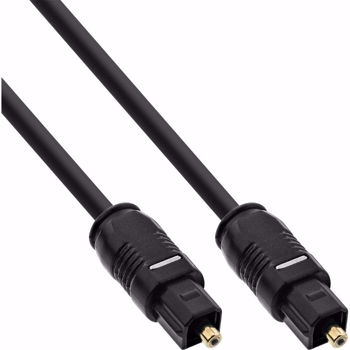 Inline PREMIUM opto audio cable toslink plug to toslink plug, InLine®, 1m 