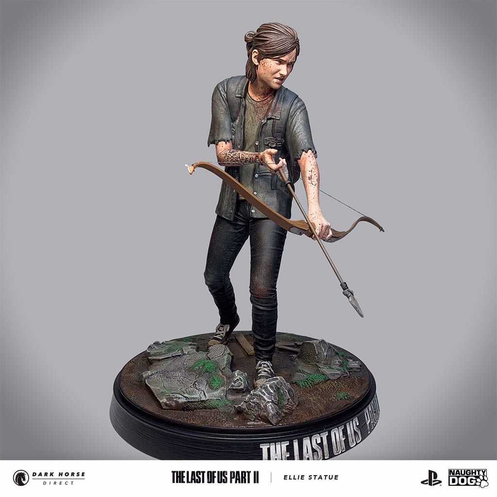 the last of us part ii ellie with bow statue stores