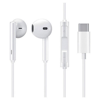R15 Ενσύρματα ακουστικά – Type C λευκά