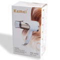 Kemei KM-6832 Mini Home Hair Dryer White