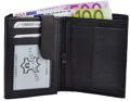 Wallet nappa leather combination wallet black