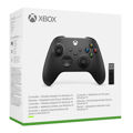 Microsoft Xbox Wireless Controller + Wireless Adapter For Windows 10 Gamepad PC, Xbox One, Xbox One S, Xbox One X, Xbox Series S