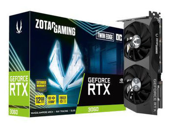 ZOTAC GAMING GeForce RTX 3060 Twin Edge OC - graphics card - GF RTX 3060 - 12 GB
