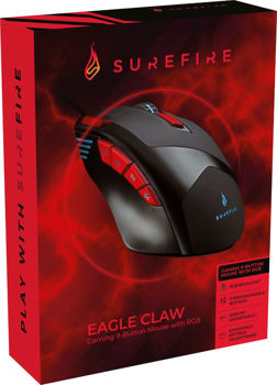 SureFire Eagle Claw RGB Gaming Mouse 9 Buttons
