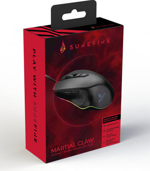 	SureFire Martial Claw RGB Gaming Mouse 7 Buttons