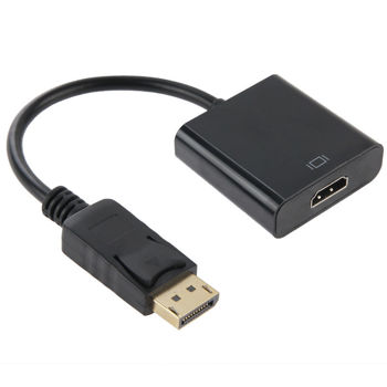 DisplayPort Male to HDMI Female Video Cable Adapter, Length: 15cm