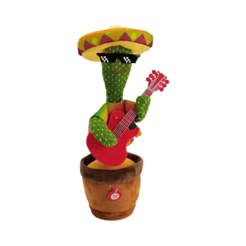 Magic Cactus with Guitar & Glasses