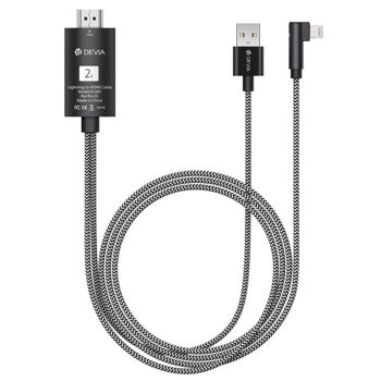 Storm Series HDMI Cable (HDMI To Lightning) Black
