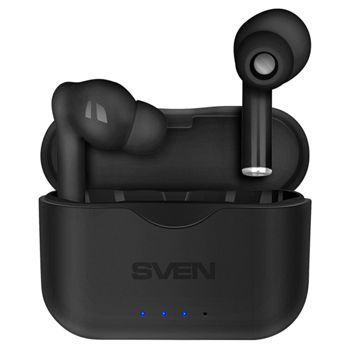 SVEN E-701BT TWS in-ear earbuds with microphone - Black