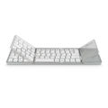 MediaRange MROS133-GR Foldable wireless Bluetooth keyboard silver 