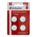 Verbatim battery CR2032 Lithium 4 pcs