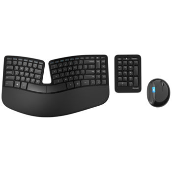 Microsoft Sculpt Ergonomic Desktop - Wireless Keyboard and Mouse