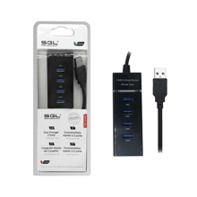 SGL USB Hub Αντάπτορας με 4 θύρες – 304P – 30cm 