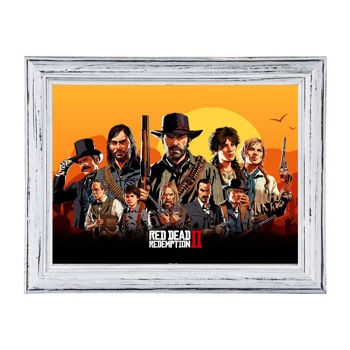 Framed Poster - Red Dead Redemption II - A3