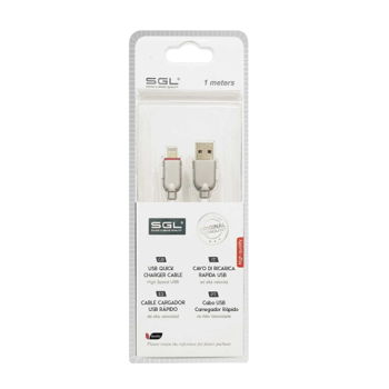 SGL Lightning Cable 1m Fast Charging