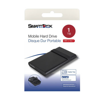 Verbatim SmartDisk Portable Hard Drive 1TB Black 