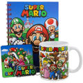 Pyramid Super Mario Bumper Gift Set (Mug, Coaster, Keychain & Notebook)