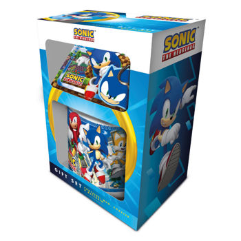 Pyramid Sonic: The Hedgehog - Mug, Coaster Keychain Gift S