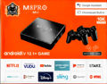 M8PRO Φορητή κονσόλα παιχνιδιών & Android TV Box με 2 χειριστήρια
