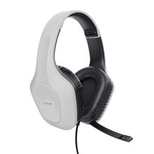 Trust GXT 415W Zirox Over Ear Gaming Headset με σύνδεση 3.5mm Λευκό