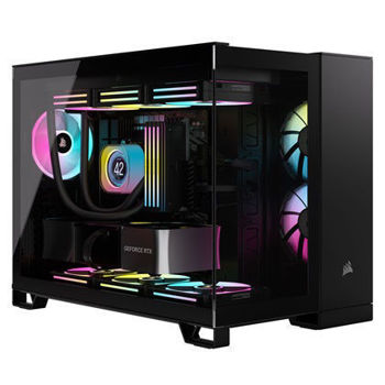 Corsair 2500D AIRFLOW Mid-Tower Dual Chamber PC Case - Black