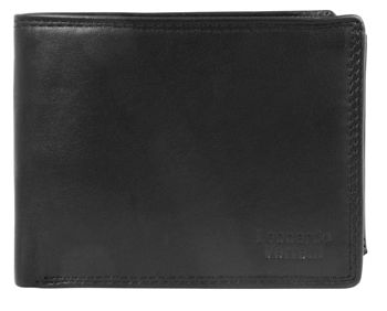 Leonardo Verrelli men's wallet made of genuine leather with RFID protection