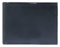 Steinmeister men's wallet made of genuine leather, landscape format Steinmeister men's wallet made of genuine leather, landscape format, black/blue