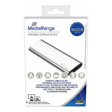 MediaRange Εξωτερικός Σκληρός Δίσκος SSD USB Type-C 960GB (Silver) (MR1103)