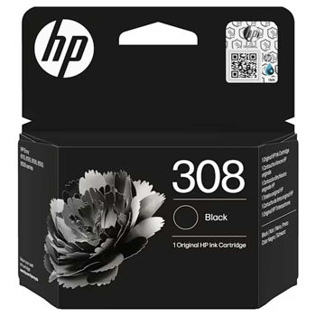 HP 308 Μελάνι Black Instant Ink