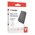Verbatim 1TB Store 'n’ Go Mini External Solid State Drive USB 3.2 Gen 1 USB-C Connection - Diamond Black