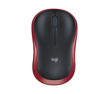 Logitech Wireless Mouse M185 Red