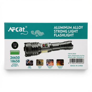 AFCAT Strong Light Flashlight (ITEM NO: 200026)