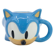 Stor Sonic the Hedgehog - 3D Κεραμική Κούπα Κεφάλι Sonic 350ml σε Συσκευασία Δώρου (78896)