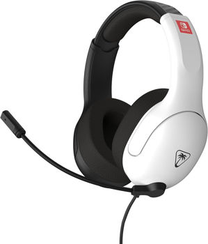 Turtle Beach Airlite Fit Wired Gaming Headset - White / Black - [Nintendo Switch / Switch 2 / PC] 