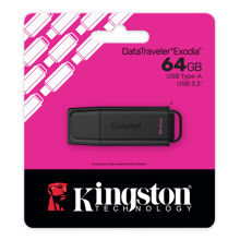 Kingston DataTraveler Exodia G2 64GB USB 3.2 Gen 1 Flash Drive (DTXG2/64GB) - Μαύρο