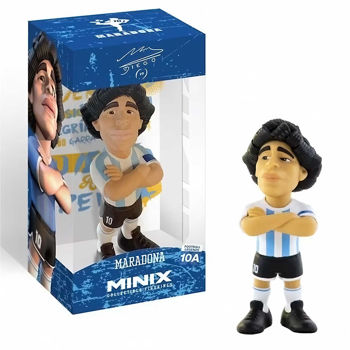 Minix Συλλεκτική Φιγούρα Diego Maradona – Αργεντινή 12cm (MNX54000)